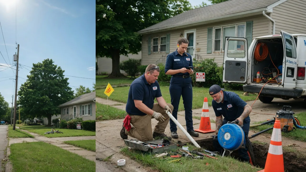 Sewer Line Repair in Forest City, IL near me